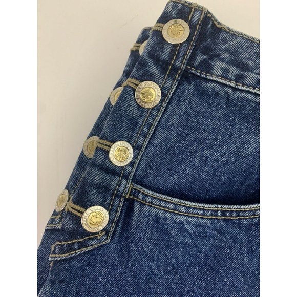 Vintage Lawman Women 15/16 Denim Western Jeans - Picture 3 of 10